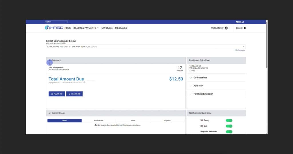 Customer Self-Service Center